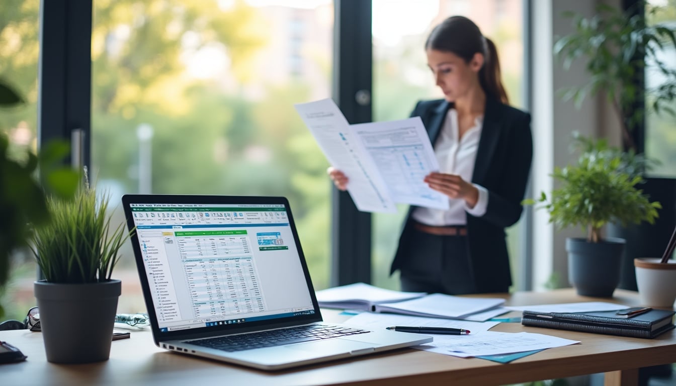 Illustration: Comment choisir le meilleur modèle de fiche de paie en Excel pour votre entreprise ?