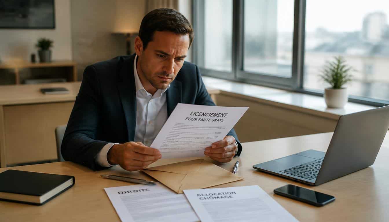 Faute grave et chômage : quels droits après un licenciement